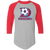 Dallas Tornado Raglan Shirt NASL Soccer color Athletic Heather/Red Dallas Tornado Raglan Shirt NASL Soccer color Athletic Heather/Red