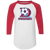 Dallas Tornado Raglan Shirt NASL Soccer color White/Red Dallas Tornado Raglan Shirt NASL Soccer color White/Red