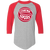 Chicago Spurs Raglan Shirt NASL Soccer color Athletic Heather/Red Chicago Spurs Raglan Shirt NASL Soccer color Athletic Heather/Red