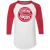 Chicago Spurs Raglan Shirt NASL Soccer color White/Red Chicago Spurs Raglan Shirt NASL Soccer color White/Red