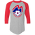 Boston Minutemen Raglan Shirt Franchise NASL Soccer color Athletic Heather/Red Boston Minutemen Raglan Shirt Franchise NASL Soccer color Athletic Heather/Red