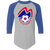 Boston Minutemen Raglan Shirt Franchise NASL Soccer color Athletic Heather/Royal Blue Boston Minutemen Raglan Shirt Franchise NASL Soccer color Athletic Heather/Royal Blue
