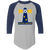 Boston Beacons Raglan Shirt NASL Soccer color Athletic Heather/Royal Navy Blue Boston Beacons Raglan Shirt NASL Soccer color Athletic Heather/Royal Navy Blue