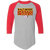 Baltimore Bays Raglan Shirt NASL Soccer color Athletic Heather/Red Baltimore Bays Raglan Shirt NASL Soccer color Athletic Heather/Red