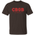 CBGB Club T-shirt New York City Nightlife Fashion Apparel color Chocolate Brown