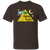 Pyramid Cocktail Lounge T-shirt New York City Nightlife Fashion Apparel color Chocolate Brown