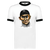 Ty Cobb Ringer T-shirt MLB Detroit Tigers Hall of Fame Player Art Illustration color White/Black Ty Cobb Ringer T-shirt MLB Detroit Tigers Hall of Fame Player Art Illustration color White/Black
