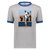Nolan Ryan Ringer T-shirt MLB California Angels Pitcher Artwork color Athletic Heather/Royal Blue Nolan Ryan Ringer T-shirt MLB California Angels Pitcher Artwork color Athletic Heather/Royal Blue