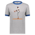 Nolan Ryan Ringer T-shirt MBL Baseball Pitcher Custom Art color Athletic Heather/Royal Blue Nolan Ryan Ringer T-shirt MBL Baseball Pitcher Custom Art color Athletic Heather/Royal Blue