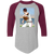 Nolan Ryan Raglan Baseball Shirt 3/4 Sleeve MLB California Angels color Athletic Heather Gray/Maroon Nolan Ryan Raglan Baseball Shirt 3/4 Sleeve MLB California Angels color Athletic Heather Gray/Maroon