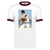 Nolan Ryan Ringer T-shirt MLB California Angels Baseball Pitcher Artwork color White/Maroon Nolan Ryan Ringer T-shirt MLB California Angels Baseball Pitcher Artwork color White/Maroon