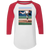 Nolan Ryan Raglan Baseball Shirt 3/4 Sleeve MLB California Angels color White/Red Nolan Ryan Raglan Baseball Shirt 3/4 Sleeve MLB California Angels color White/Red