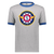 Seattle Pilots Ringer T-shirt MLB Baseball Team color Athletic Heather/Royal Blue Seattle Pilots Ringer T-shirt MLB Baseball Team color Athletic Heather/Royal Blue