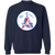 Washington Senators Sweatshirt Crewneck Pullover MLB Baseball 1961-71 Team Logo color Navy Washington Senators Sweatshirt Crewneck Pullover MLB Baseball 1961-71 Team Logo color Navy