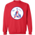 Washington Senators Sweatshirt Crewneck Pullover MLB Baseball 1961-71 Team Logo color Red Washington Senators Sweatshirt Crewneck Pullover MLB Baseball 1961-71 Team Logo color Red