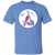 Washington Senators T-shirt MLB Baseball Team Logo 1961-71 color Carolina Blue Washington Senators T-shirt MLB Baseball Team Logo 1961-71 color Carolina Blue