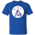 Washington Senators T-shirt MLB Baseball Team Logo 1961-71 color Royal Blue Washington Senators T-shirt MLB Baseball Team Logo 1961-71 color Royal Blue