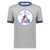 Washington Senators Ringer T-shirt MLB Baseball 1961-71 color Athletic Heather/Royal Blue Washington Senators Ringer T-shirt MLB Baseball 1961-71 color Athletic Heather/Royal Blue