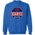 Jersey City Giants Sweatshirt Crewneck Pullover Negro League Baseball color Royal Blue Jersey City Giants Sweatshirt Crewneck Pullover Negro League Baseball color Royal Blue