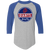 Jersey City Giants Raglan Baseball Shirt 3/4 Sleeve Negro Leagues color Heather Gray/Royal Blue Jersey City Giants Raglan Baseball Shirt 3/4 Sleeve Negro Leagues color Heather Gray/Royal Blue