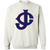 Jersey City Giants Pullover Crewneck Sweatshirt Negro League Baseball color White Jersey City Giants Pullover Crewneck Sweatshirt Negro League Baseball color White