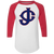 Jersey City Giants Raglan Shirt Negro League Baseball Team color White/Red Jersey City Giants Raglan Shirt Negro League Baseball Team color White/Red