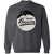Mobile Black Bears Sweatshirt Crewneck Pullover Negro League Baseball color Dark Heather Gray Mobile Black Bears Sweatshirt Crewneck Pullover Negro League Baseball color Dark Heather Gray