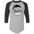 Mobile Black Bears Raglan Shirt Colorblock Negro League Baseball color Sport Gray/Black Mobile Black Bears Raglan Shirt Colorblock Negro League Baseball color Sport Gray/Black