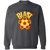 Baltimore Blast Sweatshirt Crewneck Pullover MISL Soccer color Dark Heather