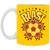 Baltimore Blast Mug 11oz White Glossy Ceramic MISL Soccer color Gold Baltimore Blast Mug 11oz White Glossy Ceramic MISL Soccer color Gold
