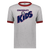 Cincinnati Kids Ringer T-shirt MISL Soccer color Athletic Heather/Red