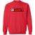 Cleveland Crunch Sweatshirt Crewneck Pullover MISL Soccer color Red Cleveland Crunch Sweatshirt Crewneck Pullover MISL Soccer color Red