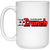 Cleveland Crunch Mug 15oz Glossy Ceramic MISL Soccer color White