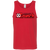Cleveland Crunch Tank Top Classic MISL Soccer color Red