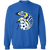Cleveland Force Sweatshirt Crewneck Pullover MISL Soccer color Royal Blue Cleveland Force Sweatshirt Crewneck Pullover MISL Soccer color Royal Blue