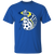Cleveland Force T-shirt MISL Soccer color Royal Blue
