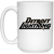 Detroit Lightning Mug 15oz Glossy Ceramic MISL Soccer color White Detroit Lightning Mug 15oz Glossy Ceramic MISL Soccer color White