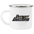 Detroit Lightning Camping Mug 12oz Enamel MISL Soccer