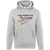 Los Angeles Lazers Hoodie Pullover Premium MISL Soccer color Heather Grey