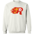 New Jersey Rockets Sweatshirt Crewneck Pullover MISL Soccer color White New Jersey Rockets Sweatshirt Crewneck Pullover MISL Soccer color White