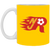 New Jersey Rockets Mug 11oz White Glossy Ceramic MISL Soccer color Athletic Gold New Jersey Rockets Mug 11oz White Glossy Ceramic MISL Soccer color Athletic Gold