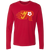 New Jersey Rockets Long Sleeve Shirt MISL Soccer color Red New Jersey Rockets Long Sleeve Shirt MISL Soccer color Red