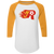 New Jersey Rockets Raglan Shirt Colorblock MISL Soccer color White/Gold New Jersey Rockets Raglan Shirt Colorblock MISL Soccer color White/Gold
