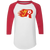 New Jersey Rockets Raglan Shirt Colorblock MISL Soccer color White/Red New Jersey Rockets Raglan Shirt Colorblock MISL Soccer color White/Red