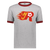 New Jersey Rockets Ringer T-shirt | MISL Soccer color Athletic Heather/Red New Jersey Rockets Ringer T-shirt | MISL Soccer color Athletic Heather/Red