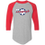 New York Arrows Raglan Shirt Colorblock MISL Soccer color Athletic Heather/Red New York Arrows Raglan Shirt Colorblock MISL Soccer color Athletic Heather/Red