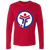 Philadelphia Fever Long Sleeve Shirt MISL Soccer color Red