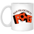 San Francisco Fog Mug 11oz Glossy Ceramic MISL Soccer color White