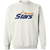 Tacoma Stars Sweatshirt Crewneck Pullover MISL Soccer color White