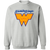 Wichita Wings Sweatshirt Crewneck Pullover MISL Soccer color Sport Grey